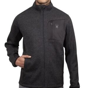 Spyder Full Zip Jacket - Men’s Large - Black